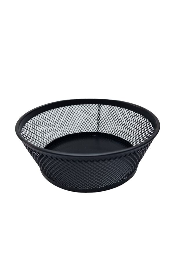 Metal Wire Bread Bowl Fruit Bowl Snack Bowl Potato Presentation Bowl 14*5cm