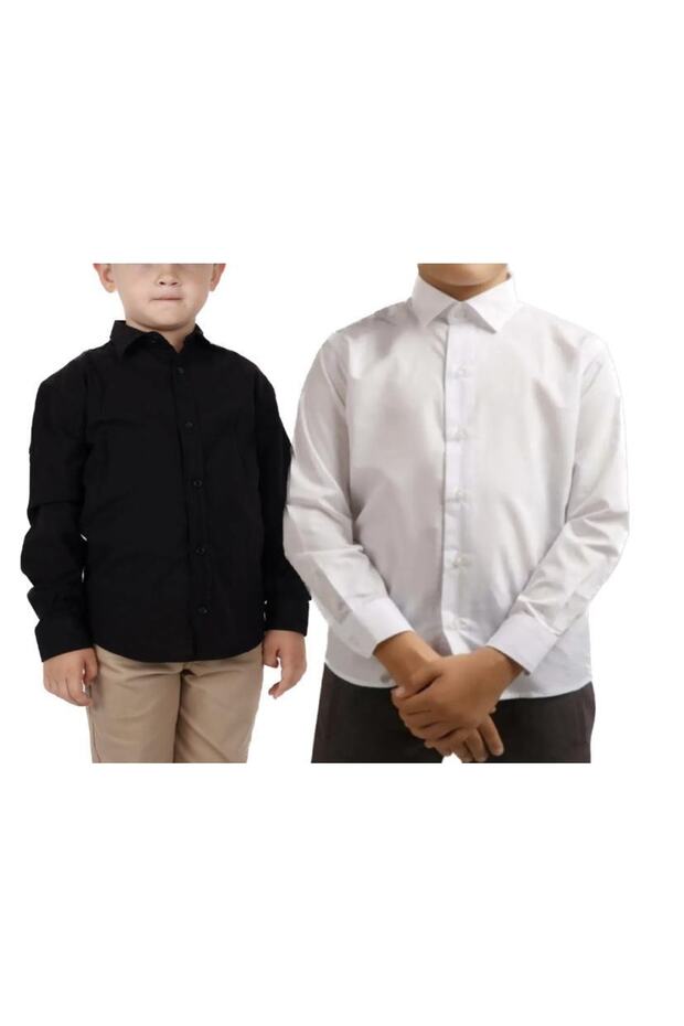 Boy's 2 Pieces 23 April 29 October Demonstration Long Sleeve School Demonstration Linen Shirt