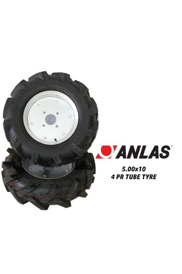 5.00*10 Teker Jantlı Takım 2 Adet - 1