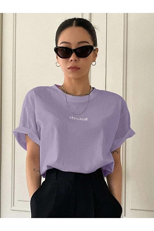 Μπλουζάκι Oversize Classical Printed - 1