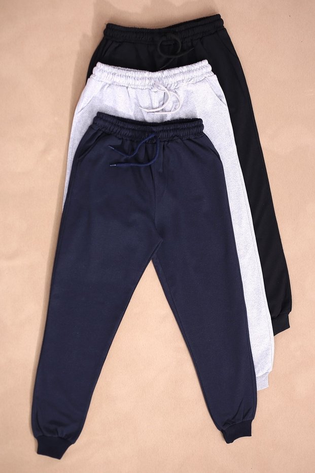 Plain 3-Pocket Jogger Men's Sweatpants