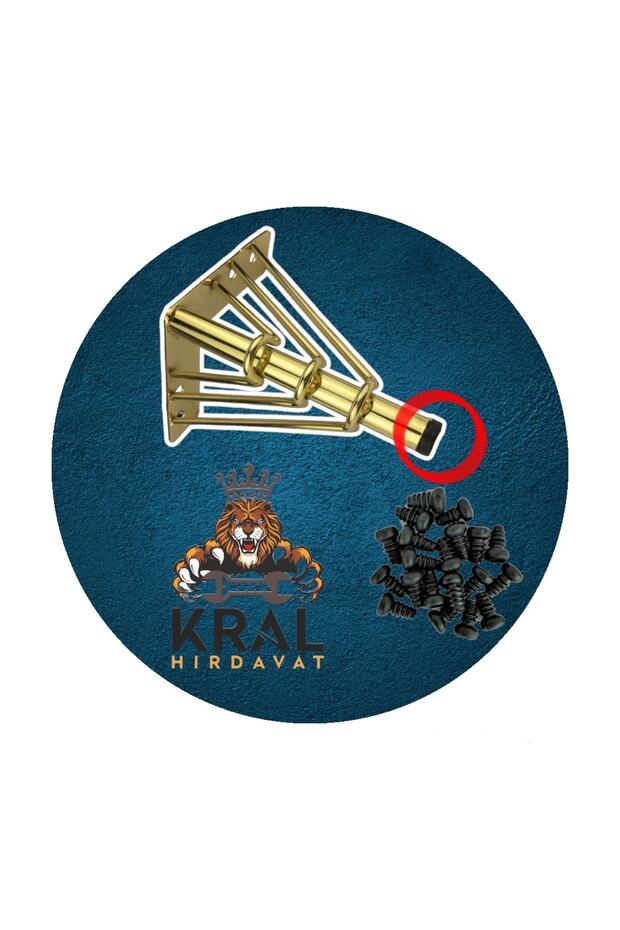 Telli Ayak, Profil Ayak, Ayak Pabucu, Ayak Tapası, Ayak Takozu, Iç 13 Mm 20 Adet - 1