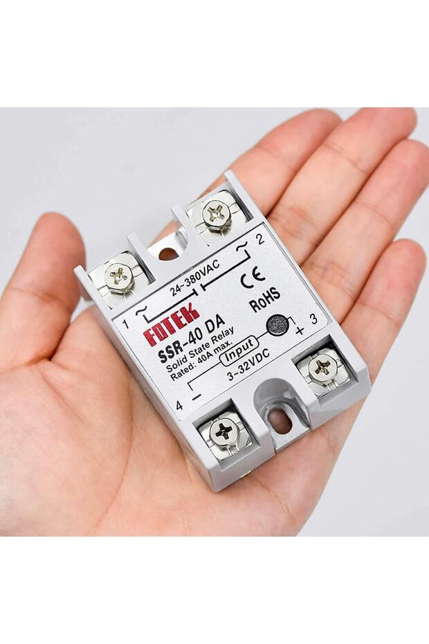 Ssr-40da Ssr Röle 40a Ac 24-380v Tek Fazlı Solid State Röle - 2