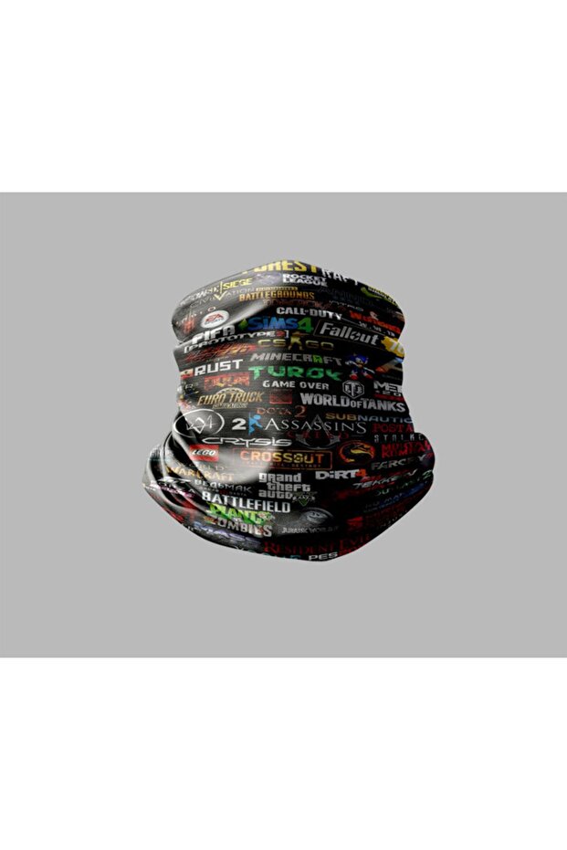 Biker Buff Mask Neck Collar Outdoor Neck Collar Unisex Bandana Pack of 5