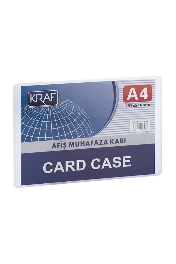 50 Adet Afiş Muhafaza Kabı A4 Card Case - 3