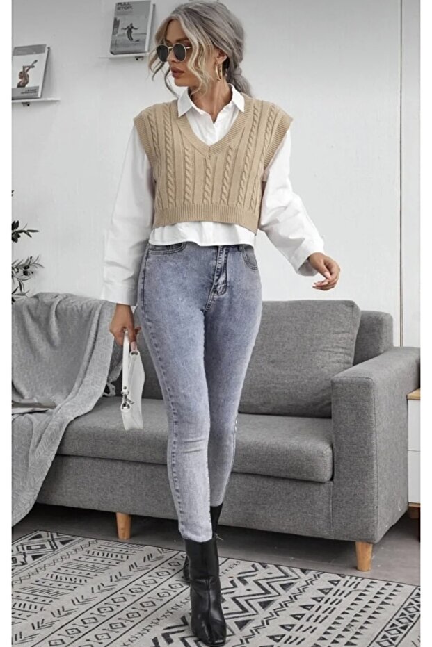 Saçörgü Süveter - 3