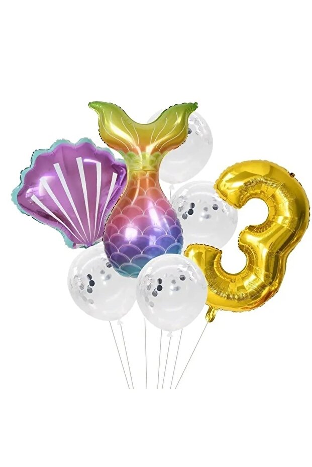 Mermaid Balloon Set 3