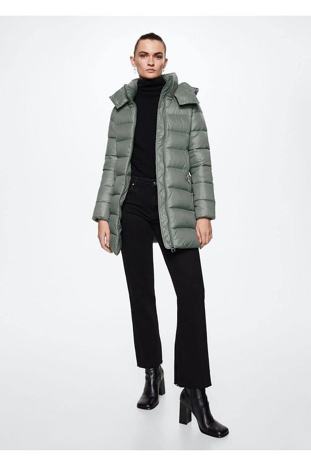 Kapüşonlu Kapitone Anorak - 2