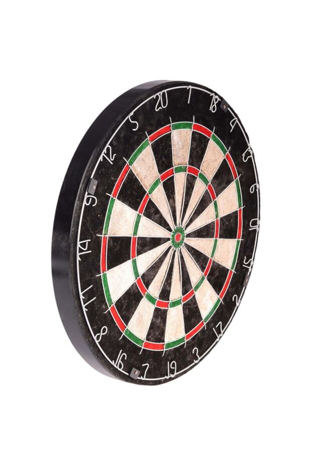 Dart Hedef Tahtası Profesyonel Sisal 45cm 6 Adet Ok - Dart Hedef Tahtası - 2