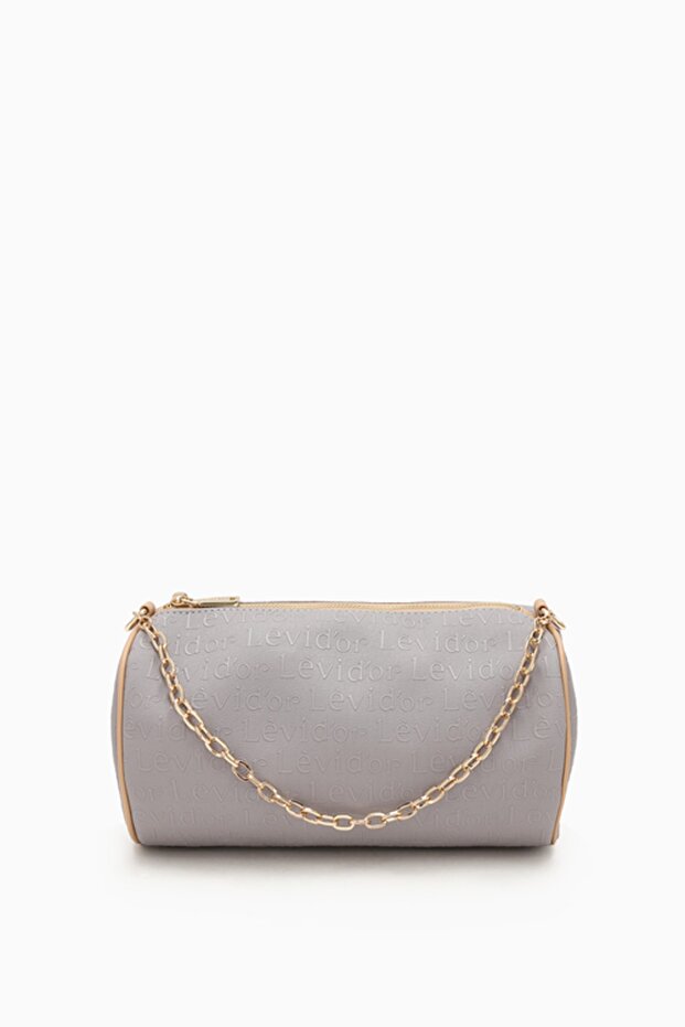 Silindir Çanta - Gri - 5