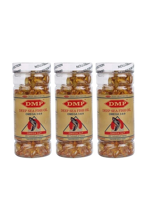 Omega 3.6.9 Fish Oil 1000 Mg 3 Boxes 600 Softgels