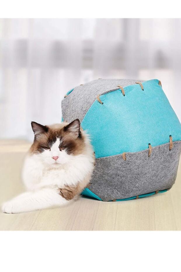 Cat Tunnel Functional Cat Toy Cat Nest - 5