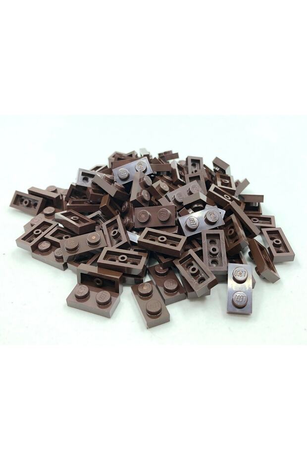 Original Moc Custom Accessory Creator Plate Flat Brick Dark Brown 8 Pieces to Send