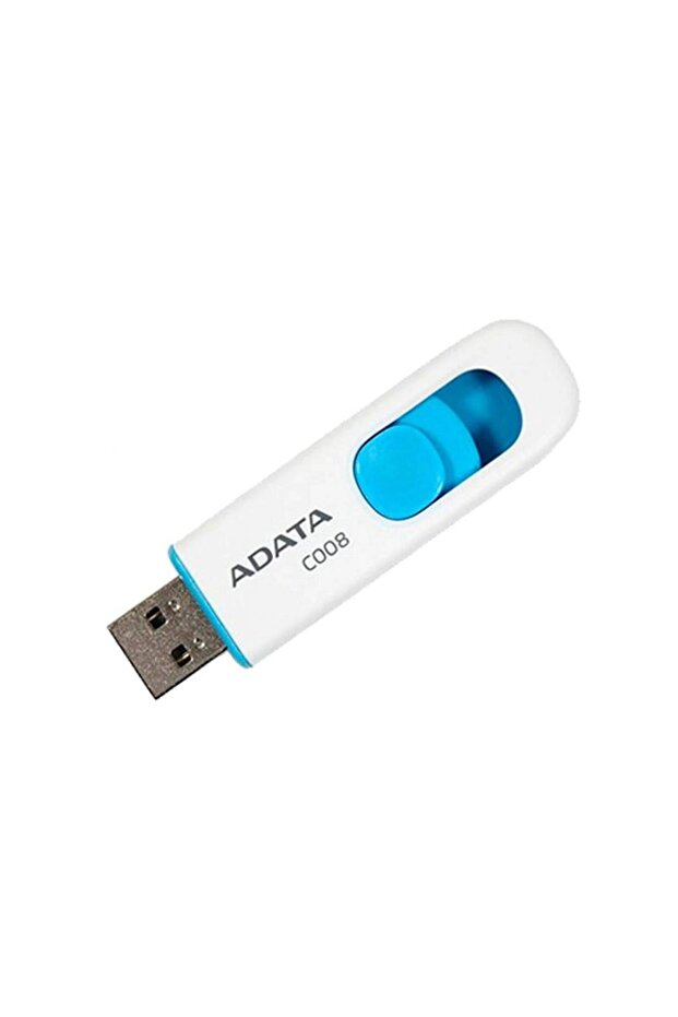 C008-32gb 32gb Usb2.0 Classic (white + Blue) Flash Bellek - 1
