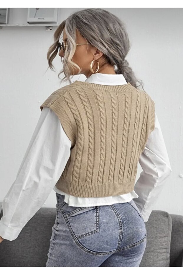 Saçörgü Süveter - 4