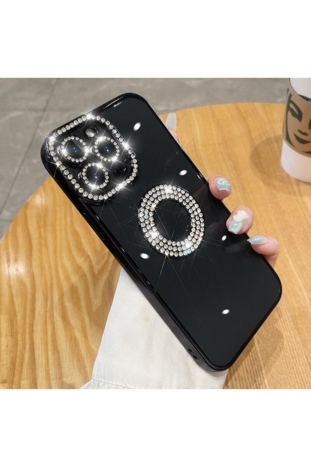 iPhone 14 Pro I Custom Stone Flashy Case (Not Compatible with Lens Protectors)