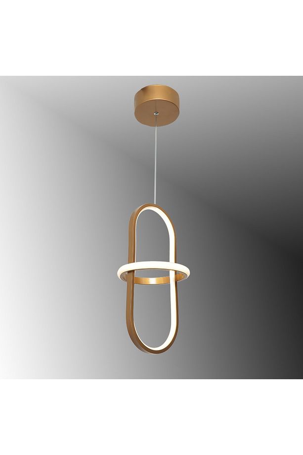 Tt006-1-esk Minyon Modeli Tekli Eskitme ( Sarı Işık ) Led Avize - 1