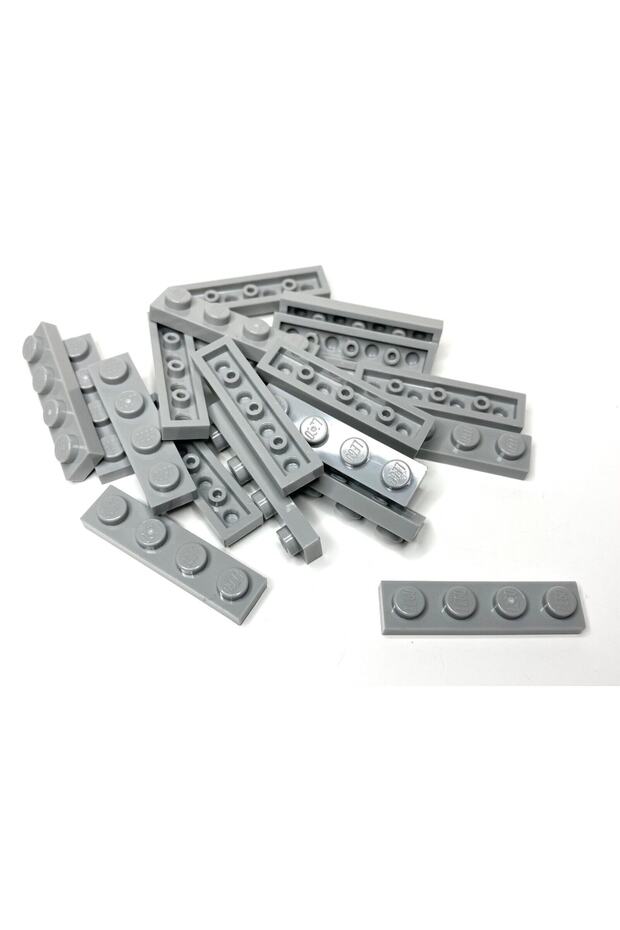 Moc Custom Accessory Creator Plate 1 X 4 Flat Brick Light Gray 4 Pieces Will Be Sent