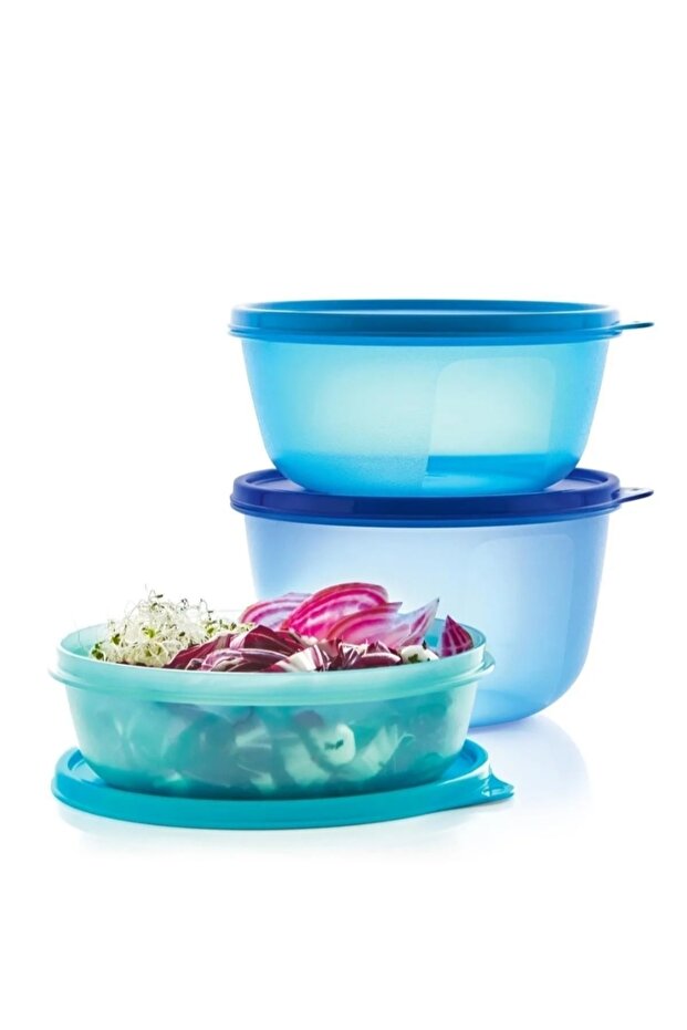 3-Piece Storage and Service Containers 1 Lt - 1.5 Lt, 2 Lt - 2