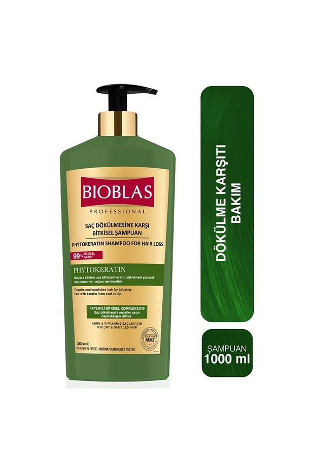 Pytokeratin Kuru Ve Yıpranmış Saçlar Için Professional Onarıcı 1000 Ml Şampuan - 1