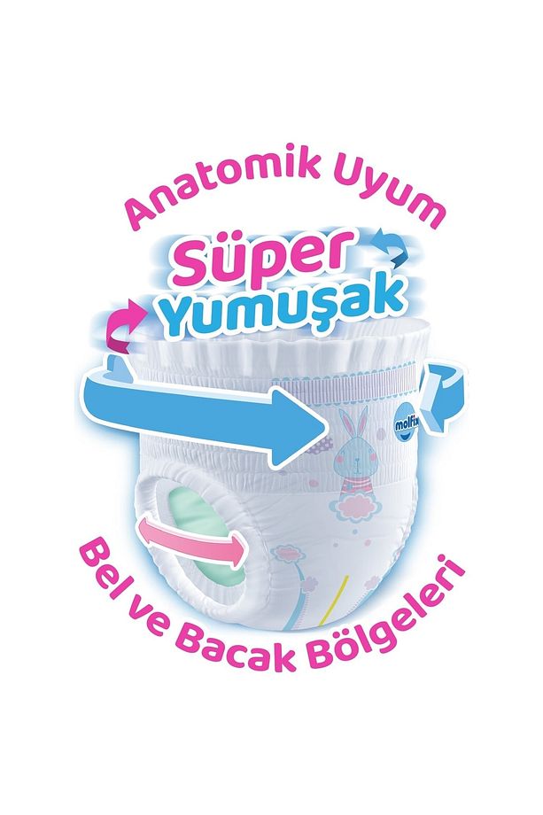 Külot Bebek Bezi 7 Beden Süper Fırsat Paketi 27 X 5 = 135 Adet - 2