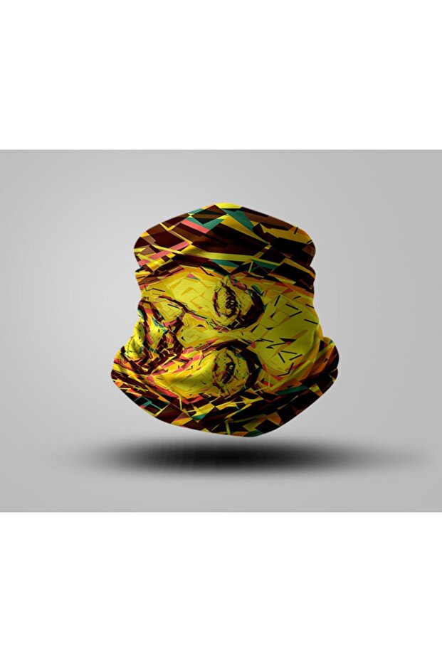 Pack of 5 Unisex Bandanas - Biker Buff Mask, Outdoor Neck Collar