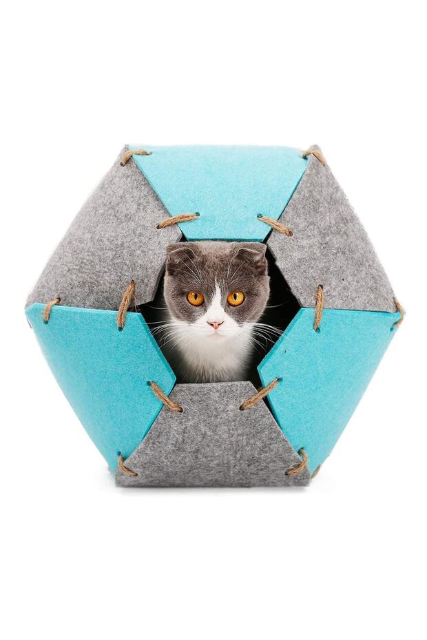 Cat Tunnel Functional Cat Toy Cat Nest - 4