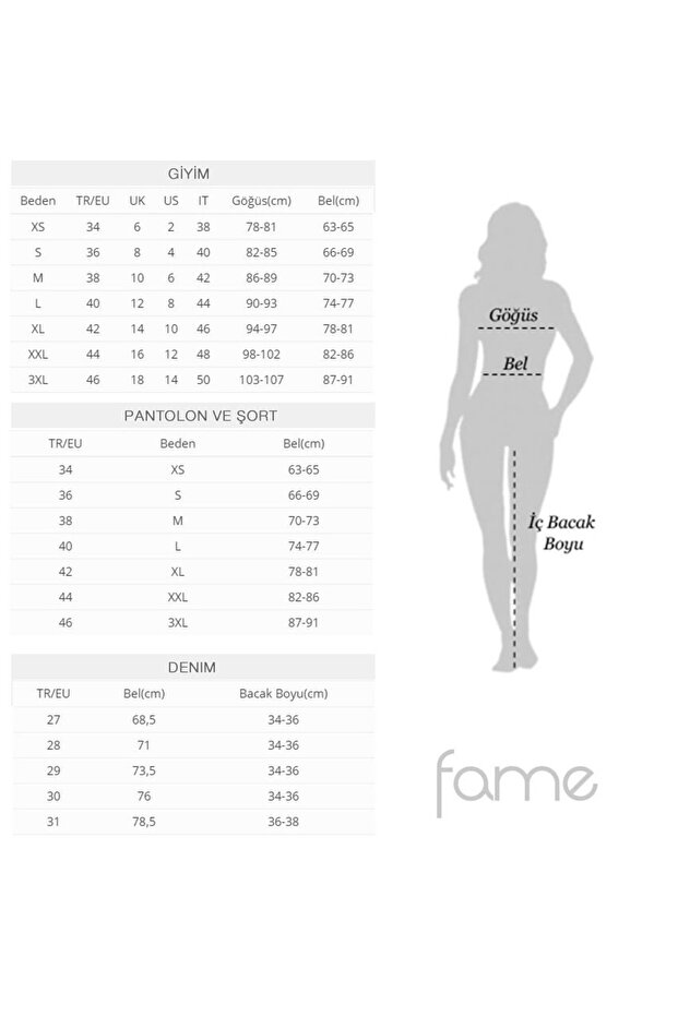 Triko Arkası Çapraz Bustiyer Mavi - 6
