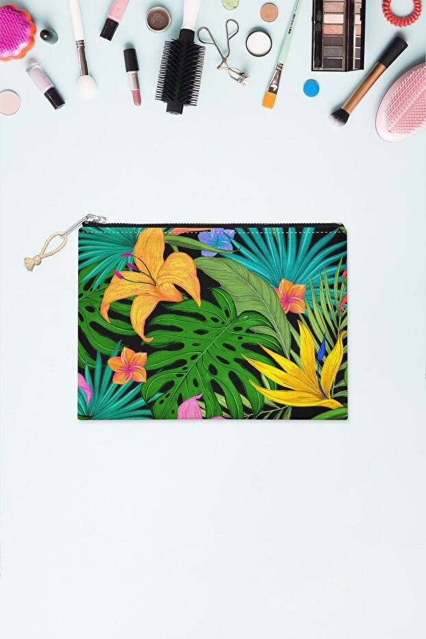 حقيبة مكياج من القماش - 1