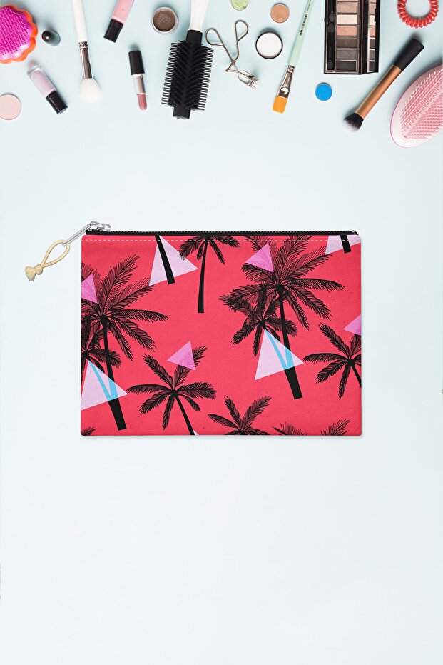 Kumaş Makyaj Çantası - 1