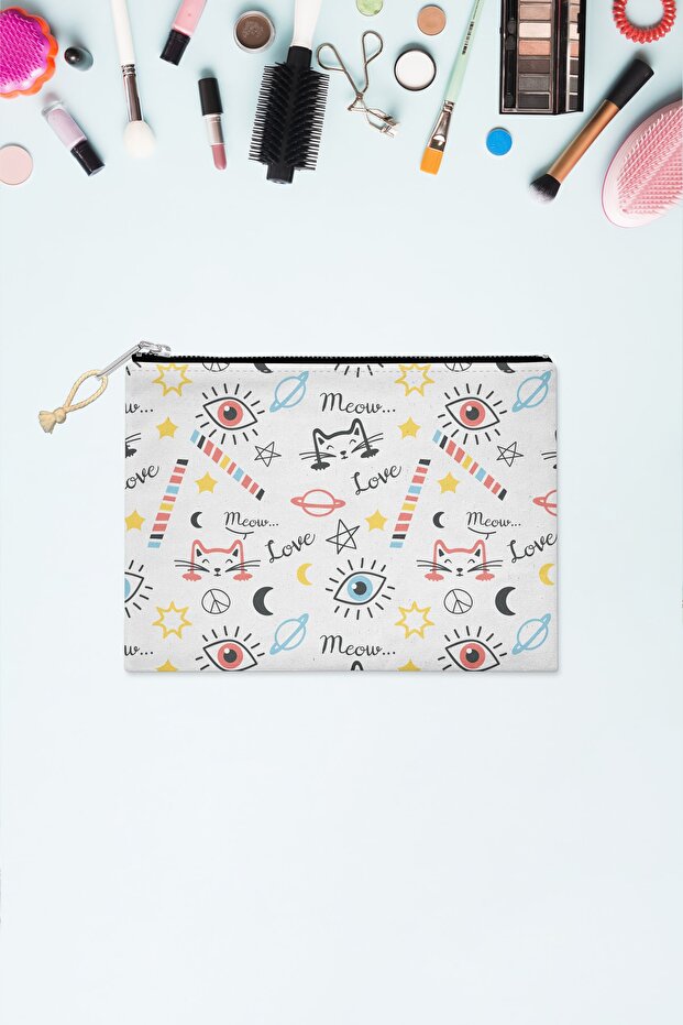 Fabric Makeup Bag - 1