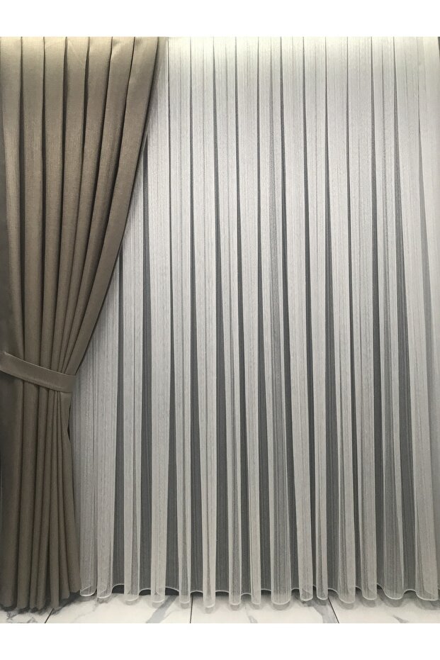 Background Curtain Linen Close Pleat Don't Want Iron Background