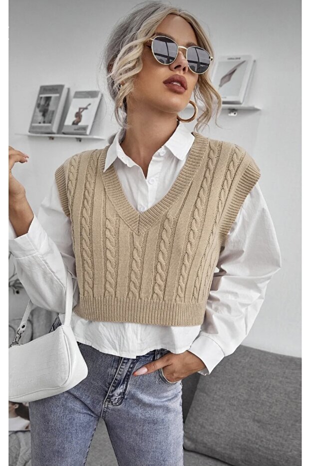 Saçörgü Süveter - 1