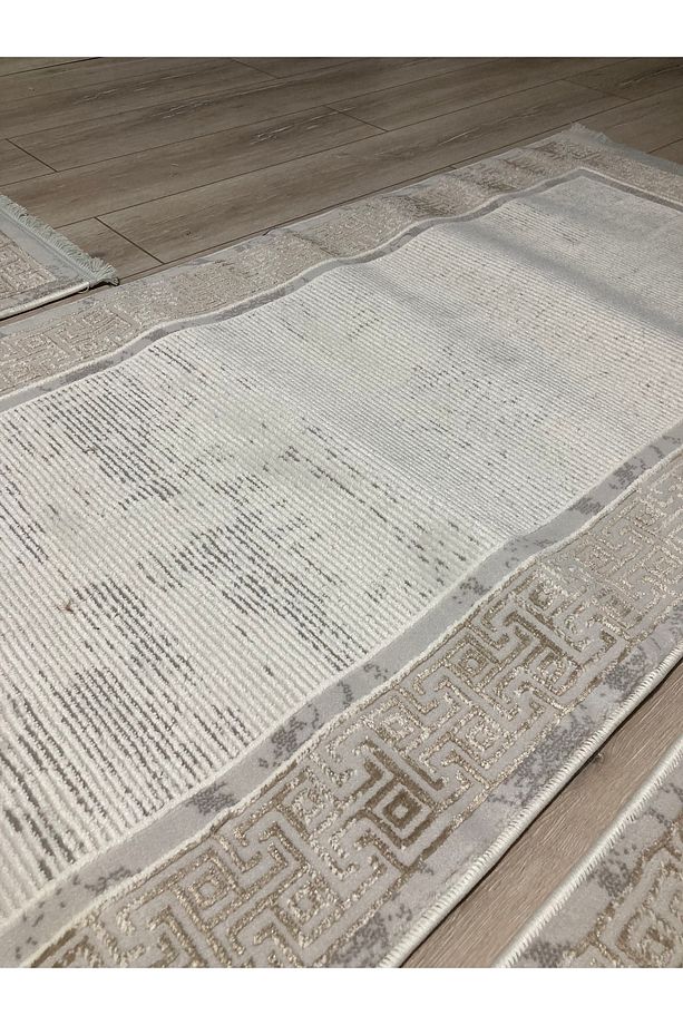 Sarar Moda Halı Nepal Vizon Varaklı Yatak Odası Seti+yumuşak Halı+sık Dokuma Halı+12 Mm - 3