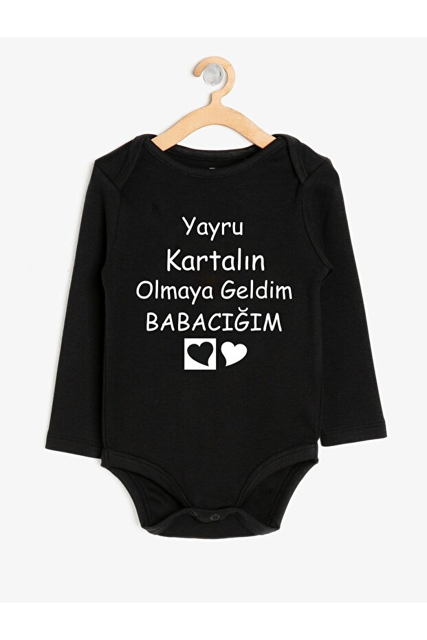 I Came to Be Your Baby Eagle, Daddy Printed Baby Zıbın Body