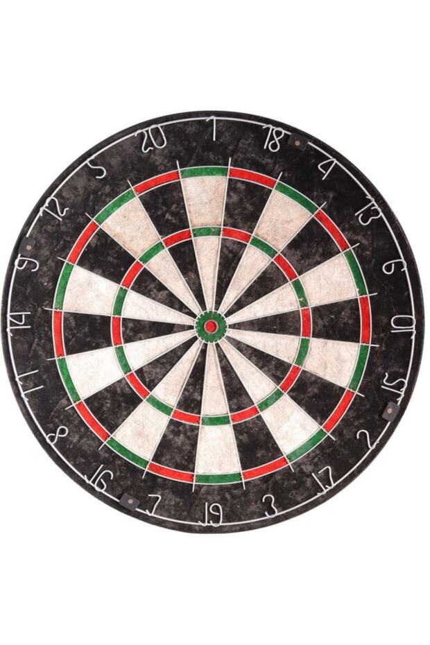Dart Hedef Tahtası Profesyonel Sisal 45cm 6 Adet Ok - Dart Hedef Tahtası - 1