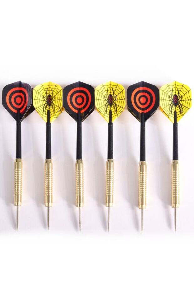 Dart Hedef Tahtası Profesyonel Sisal 45cm 6 Adet Ok - Dart Hedef Tahtası - 5