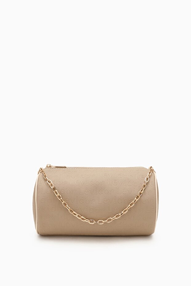 Silindir Çanta - Vizon - 5