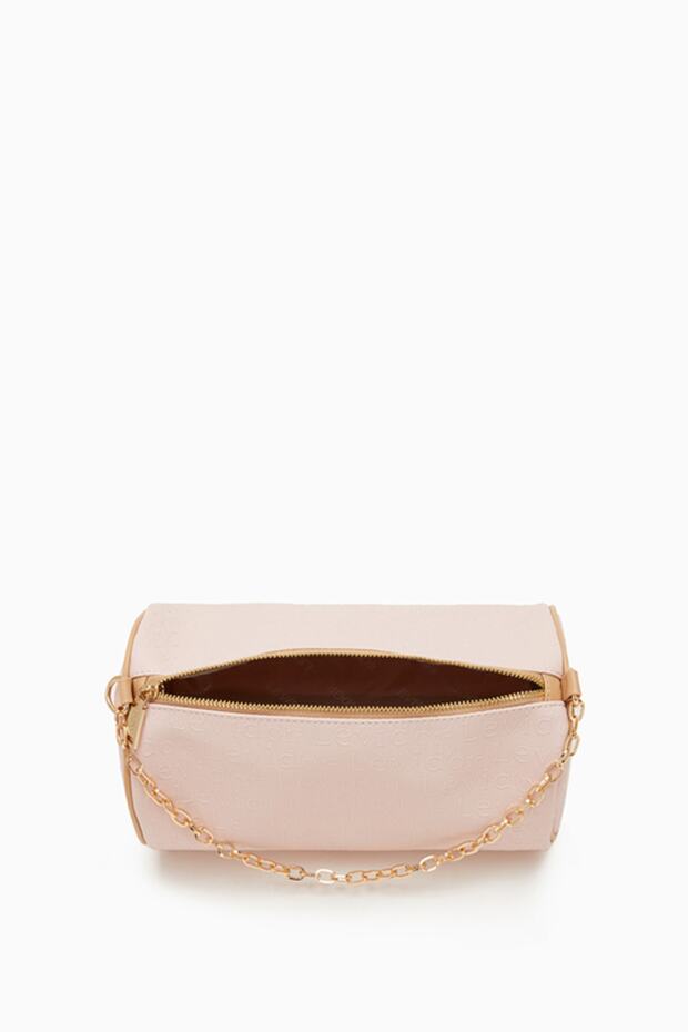 Silindir Çanta - Pudra - 2