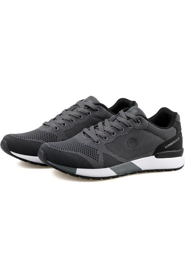 Vendor Memory Foam Ortopedik Bağçıklı Fileli Hafif Gri Unısex Sneaker - 6
