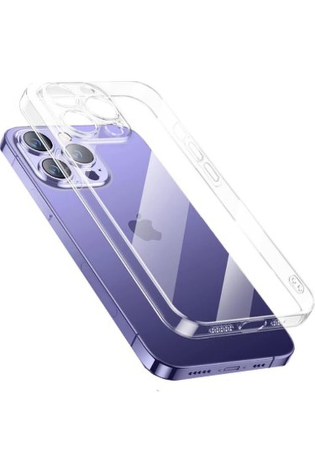 iPhone 14 Pro Max Compatible Transparent Silicone Case