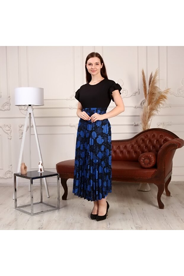 Kemer Detaylı Piliseli Etek - 2