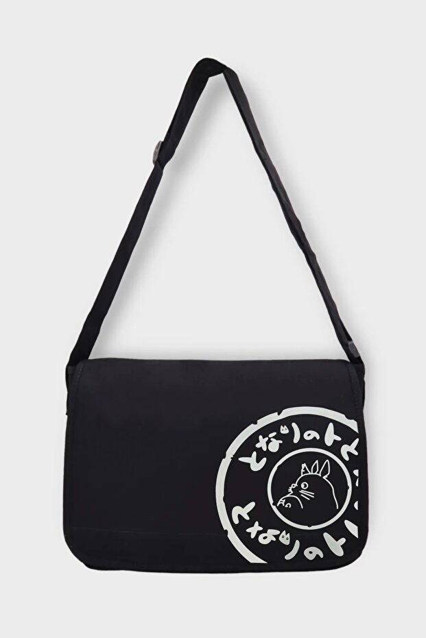 Totoro Bag Black Internal Volume Large Bag