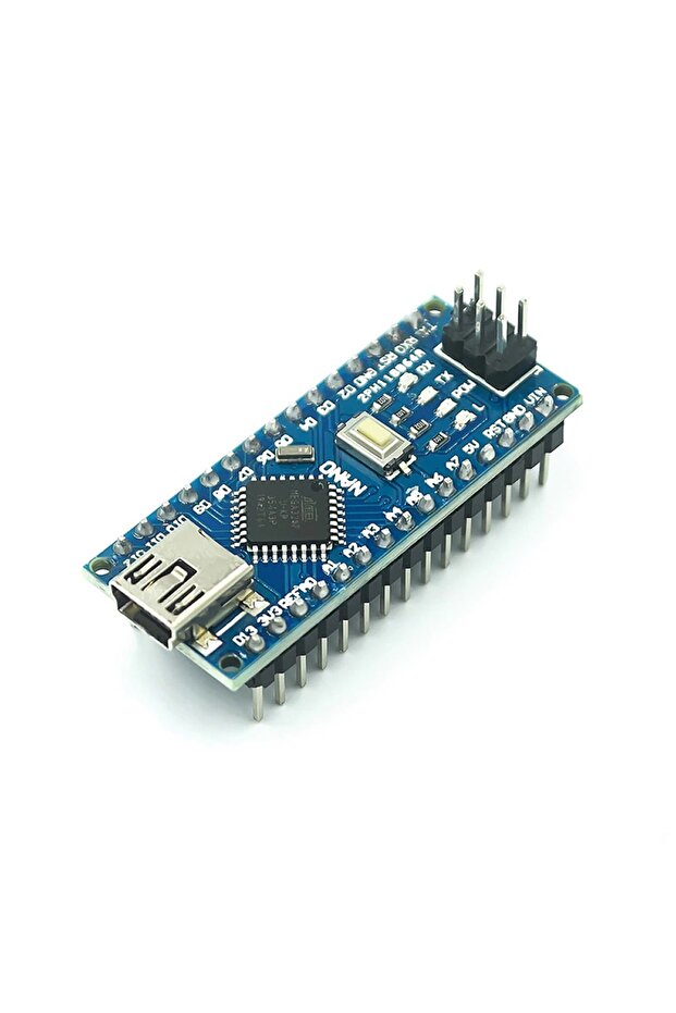 Arduino Nano 3.0 Atmega328 Ch340 Mini Usb Kod Yazılım Geliştirme Eğitim Kartı Programlama - 4