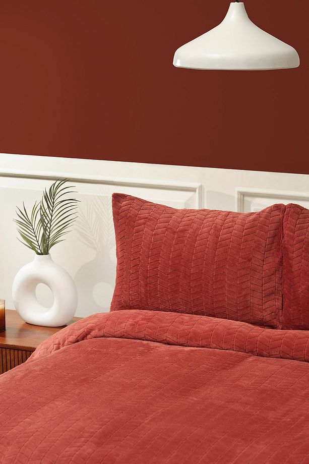 Terracotta Tek Kişilik Wellsoft Yatak Örtüsü - 3