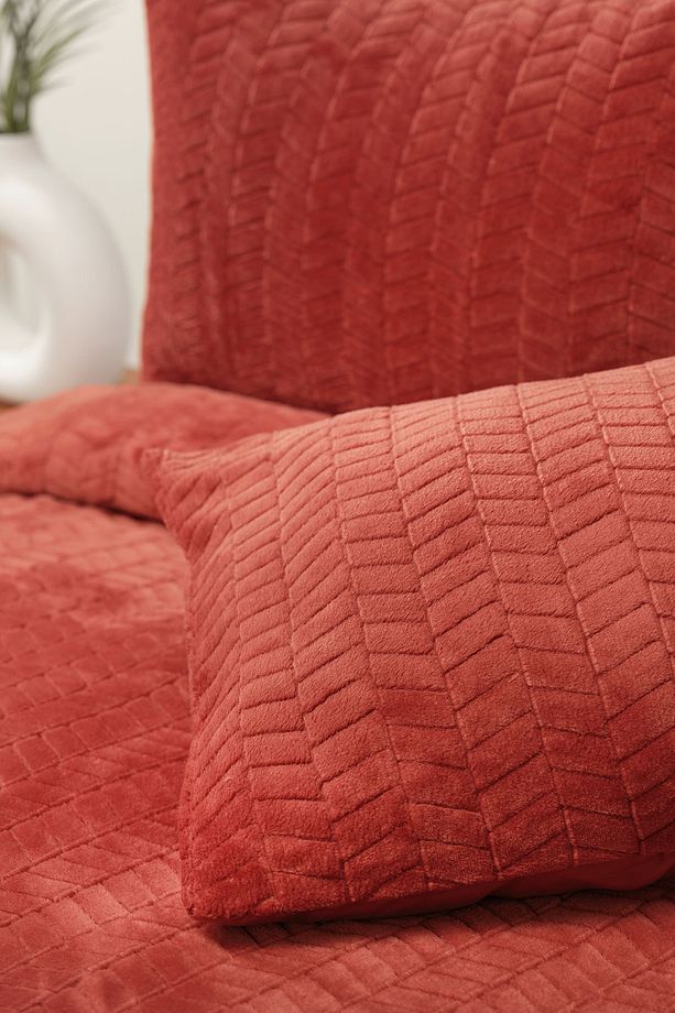 Terracotta Tek Kişilik Wellsoft Yatak Örtüsü - 4