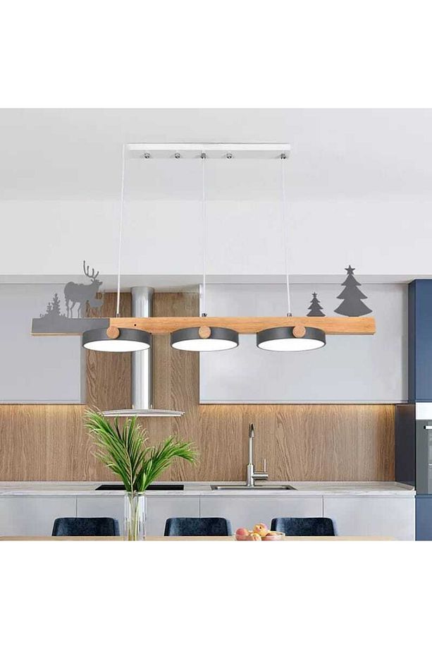 Modern Creative Led Yemek Avize - 5