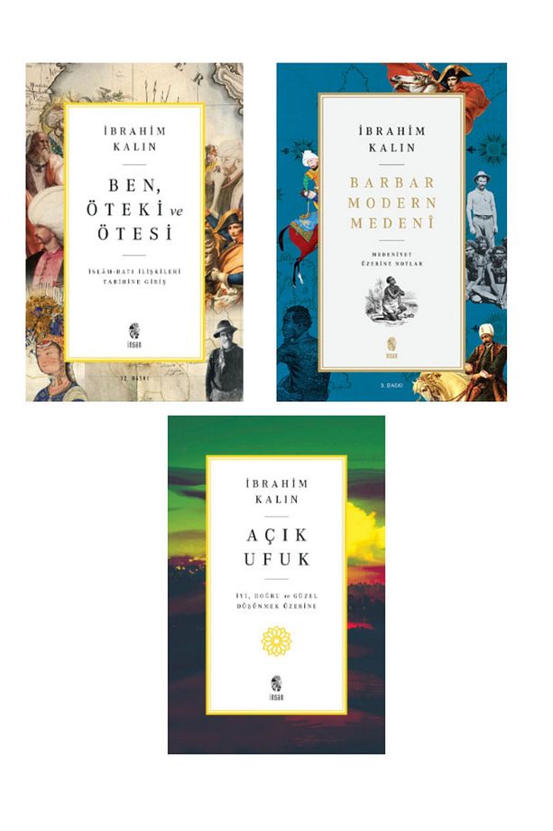 Ibrahim Kalın Kitaplığı Seti 3'lü Set - Ben Öteki Ve Ötesi / Barbar Modern Medeni / Açık Ufuk - 1