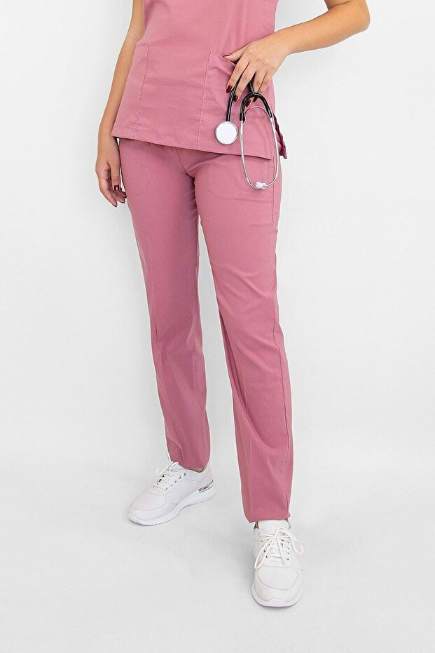 Dark Powder Lycra Trousers