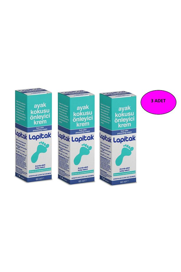 Ayak Kokusu Önleyici Krem 60 Ml 3'lü - 1